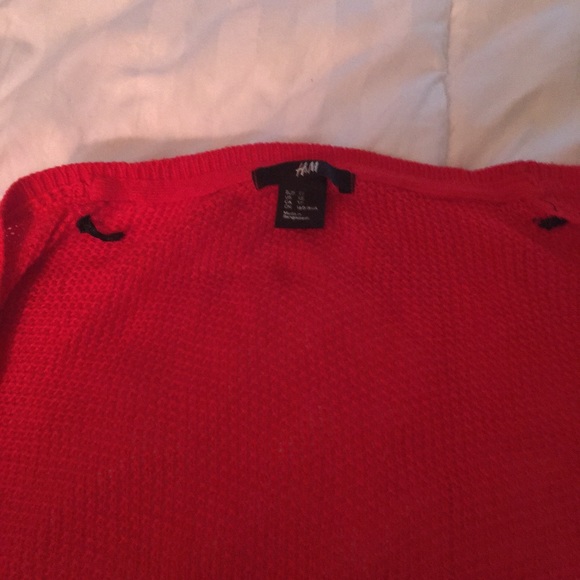 H&M Red Knit Cardigan - Picture 6 of 8